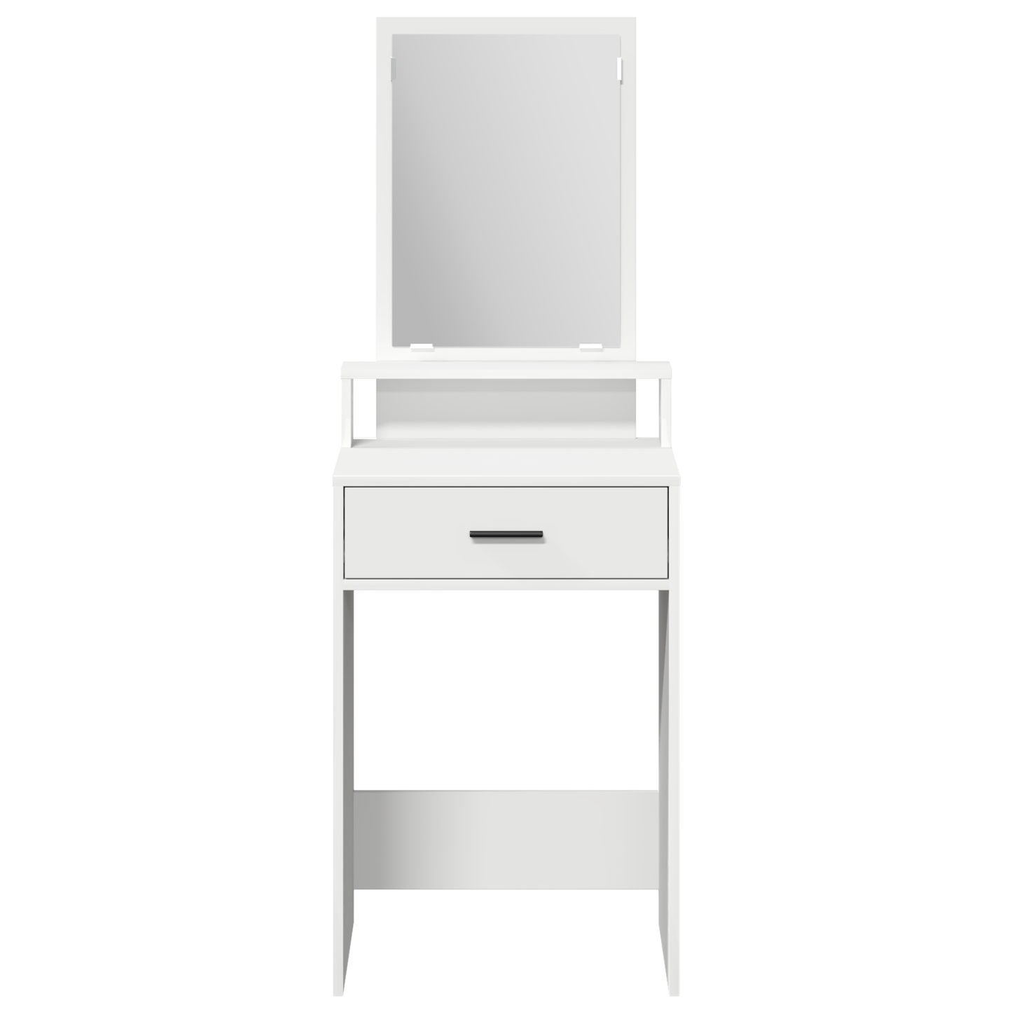Make-Up Bord Med Skuffer - Hvid - 50X41X140 Cm