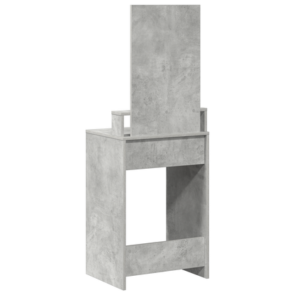 Dressingbord Betongrå 50 X 41 X 140 Cm Konstrueret Træ