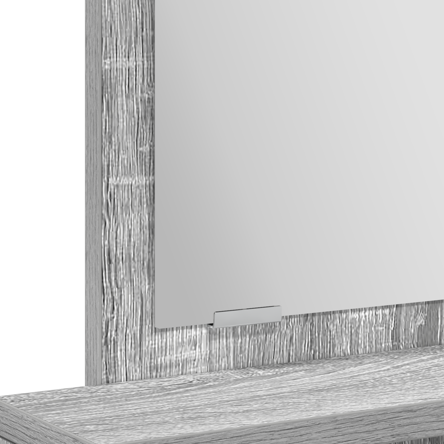 Dressingbord Grå Sonoma-Eg 50 X 41 X 140 Cm Konstrueret Træ