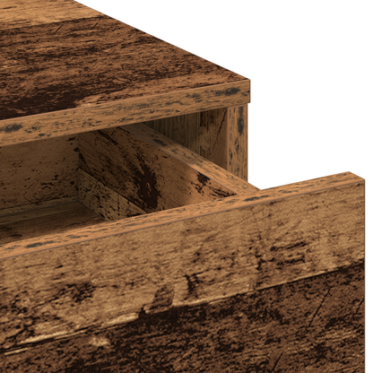 Dressingbord Gammelt Træ 50 X 41 X 140 Cm Konstrueret Træ