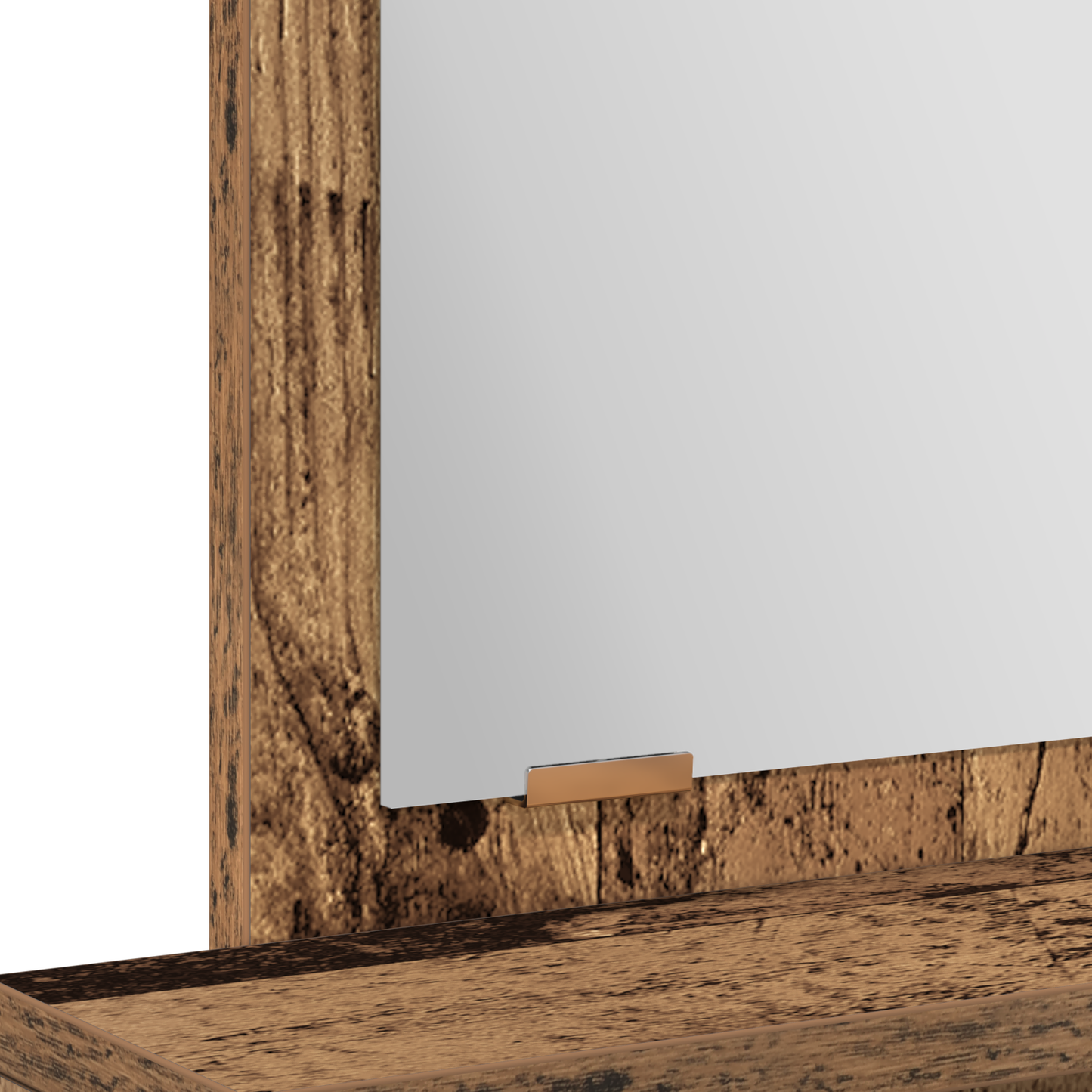 Dressingbord Gammelt Træ 50 X 41 X 140 Cm Konstrueret Træ