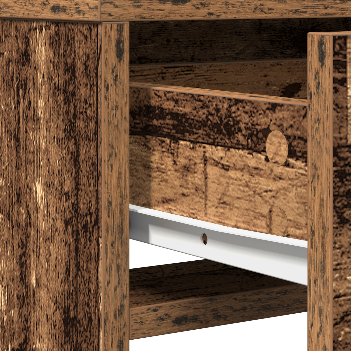 Dressingbord Gammelt Træ 50 X 41 X 140 Cm Konstrueret Træ