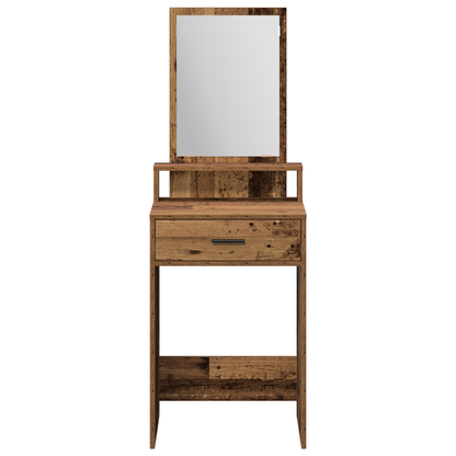 Dressingbord Gammelt Træ 50 X 41 X 140 Cm Konstrueret Træ