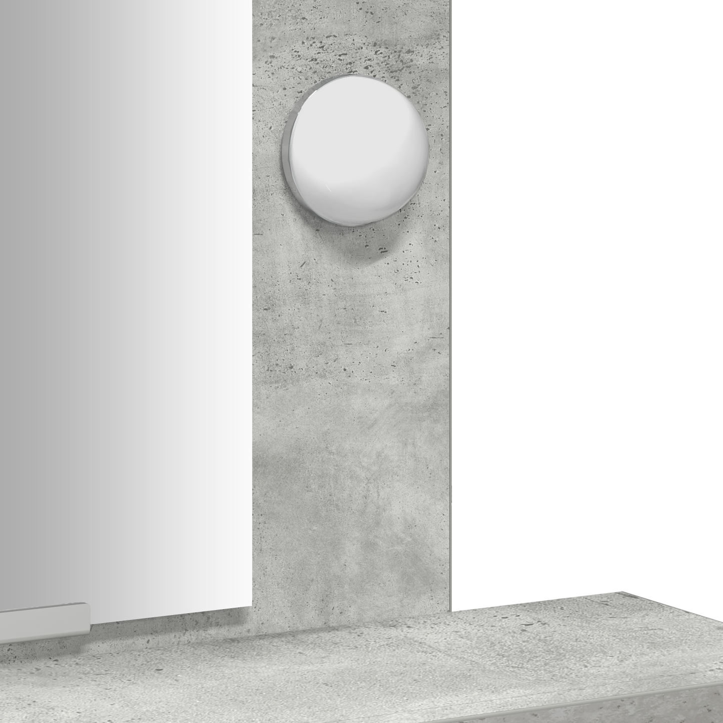 Klædeskab Med Skuffe Grå 50 X 41 X 140 Cm Konstrueret Træ