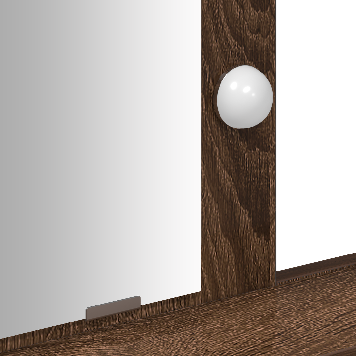 Klædeskab Med Skuffe Brun 100 X 41 X 140 Cm Konstrueret Træ