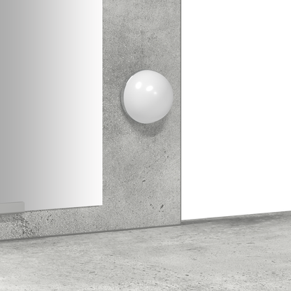 Klædeskab Med Dør Lysegrå 102 X 33 X 135 Cm Konstrueret Træ