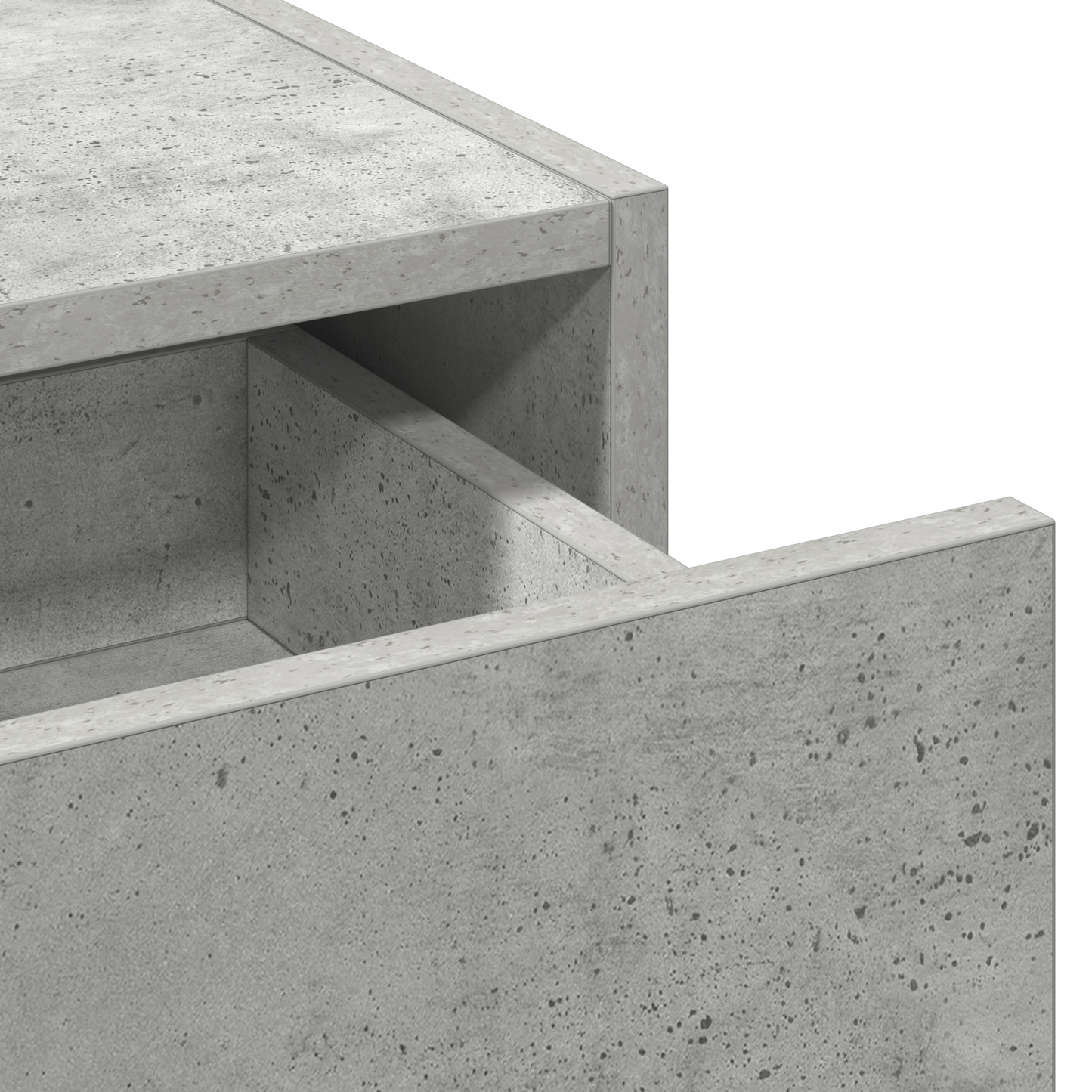 Klædeskab Med Skuffe Grå 60 X 40 X 70 Cm Konstrueret Træ