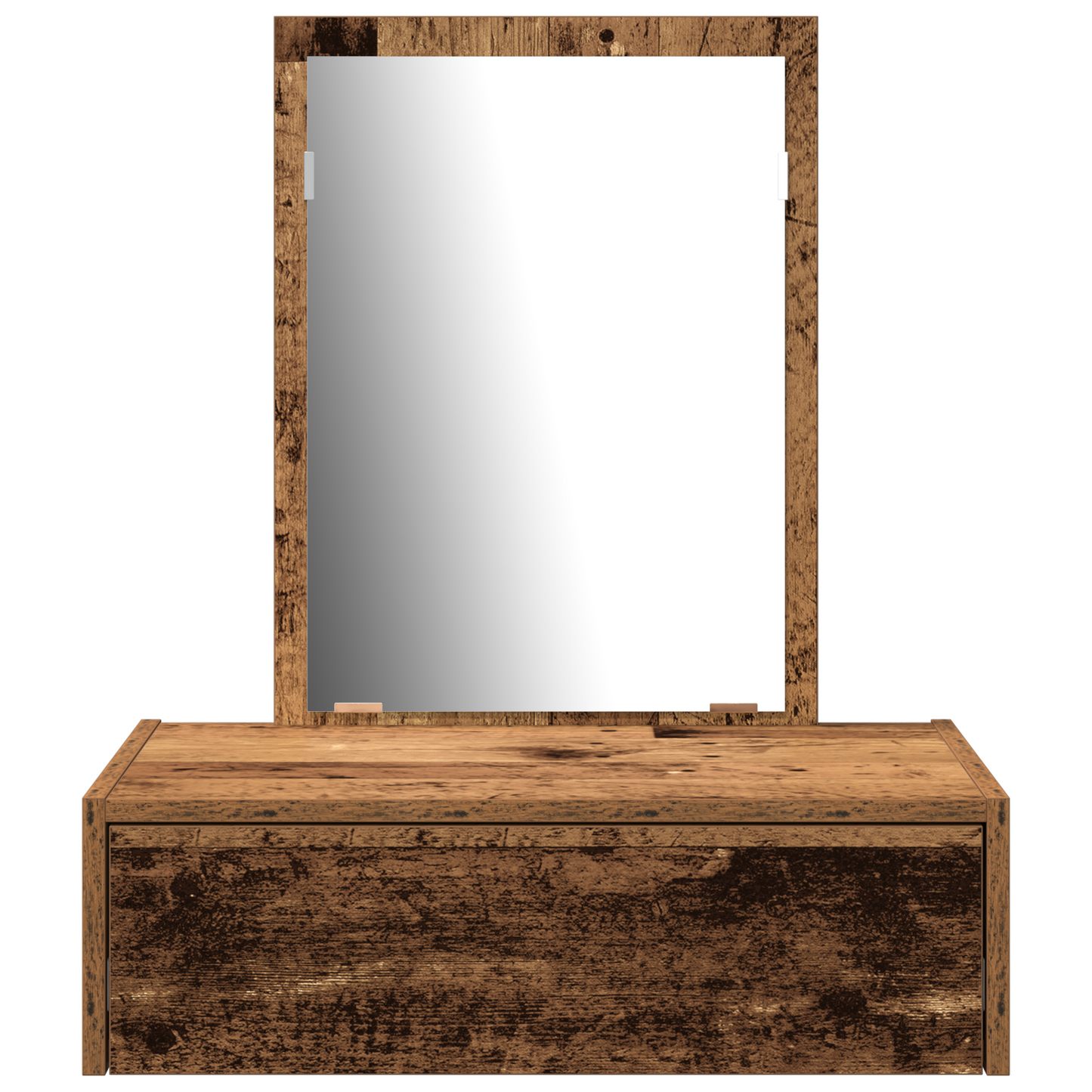 Klædeskab Med Skuffe Brun 60 X 40 X 70 Cm Konstrueret Træ