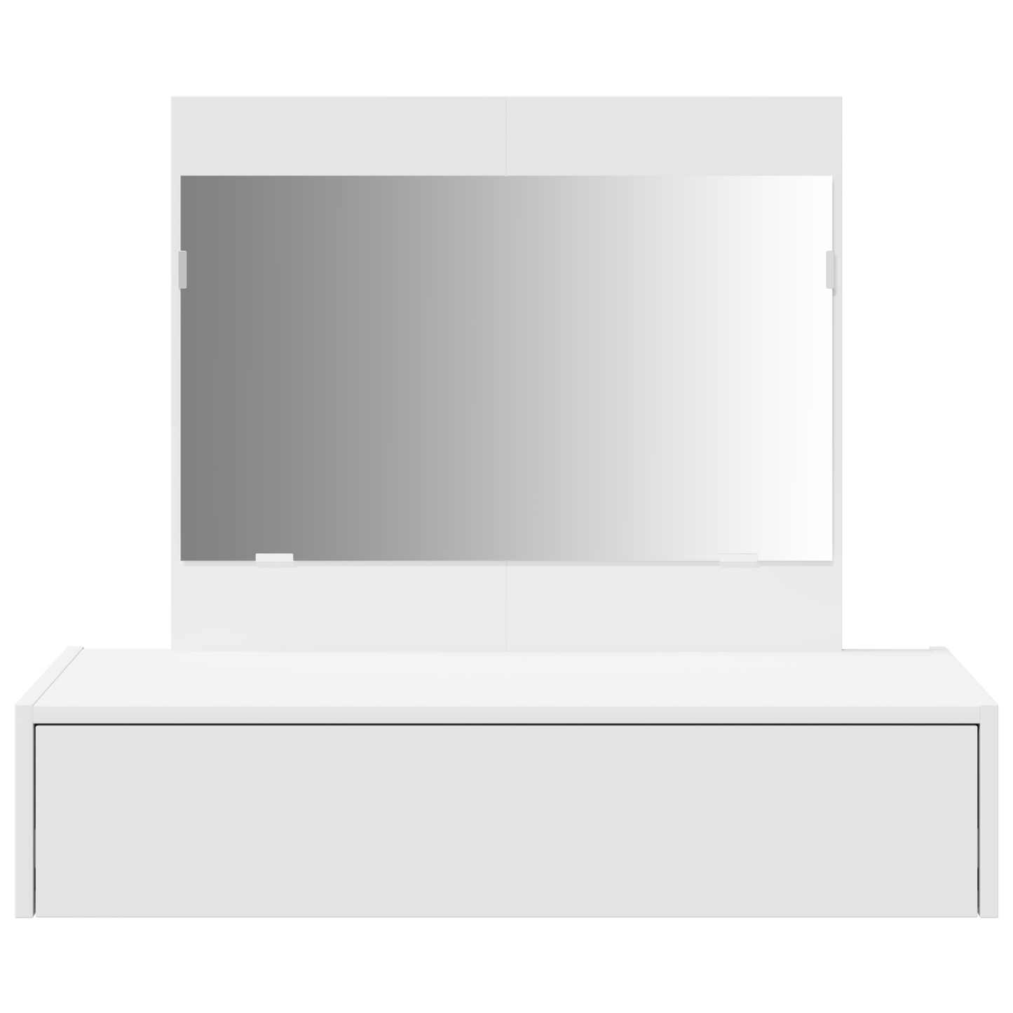 Klædeskab Med Skuffe Hvid 83 X 40 X 70 Cm Konstrueret Træ