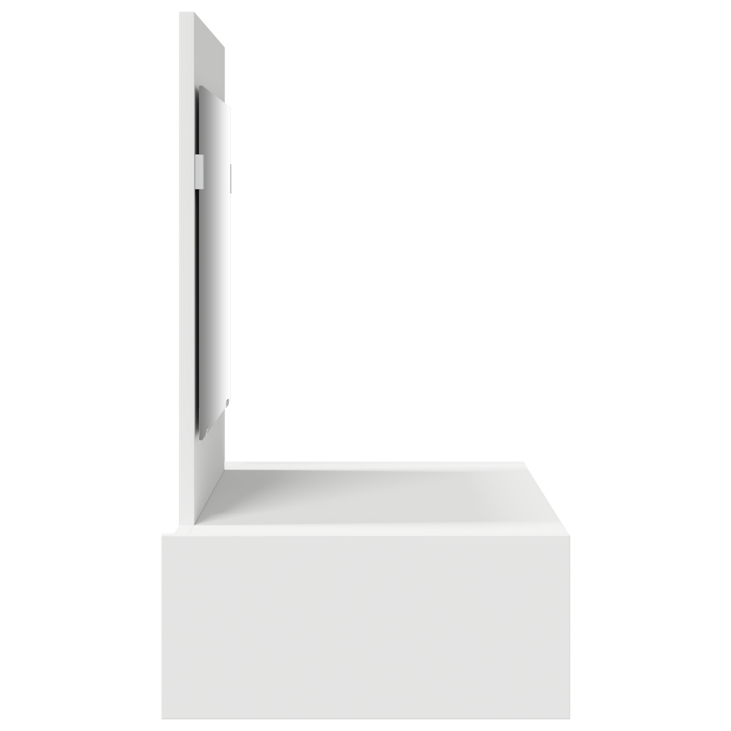 Klædeskab Med Skuffe Hvid 83 X 40 X 70 Cm Konstrueret Træ