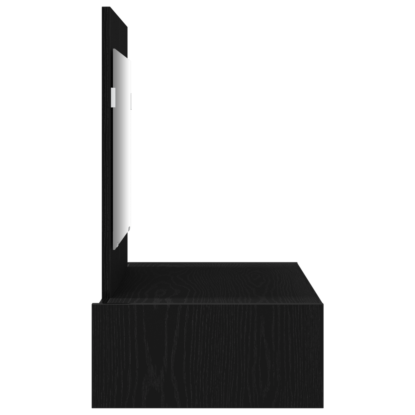 Klædeskab Med Skuffe Sort 83 X 40 X 70 Cm Konstrueret Træ