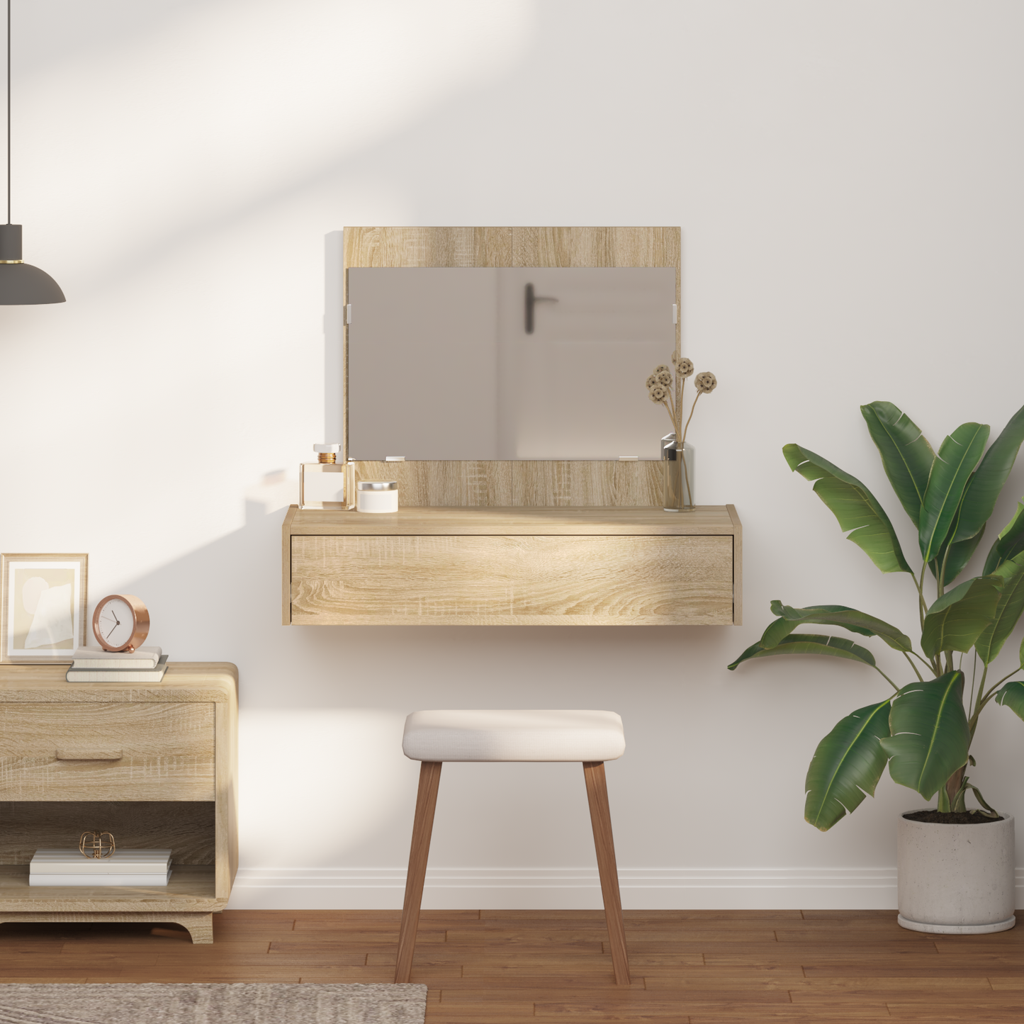 Klædeskab Med Skuffe Brun 83 X 40 X 70 Cm Konstrueret Træ