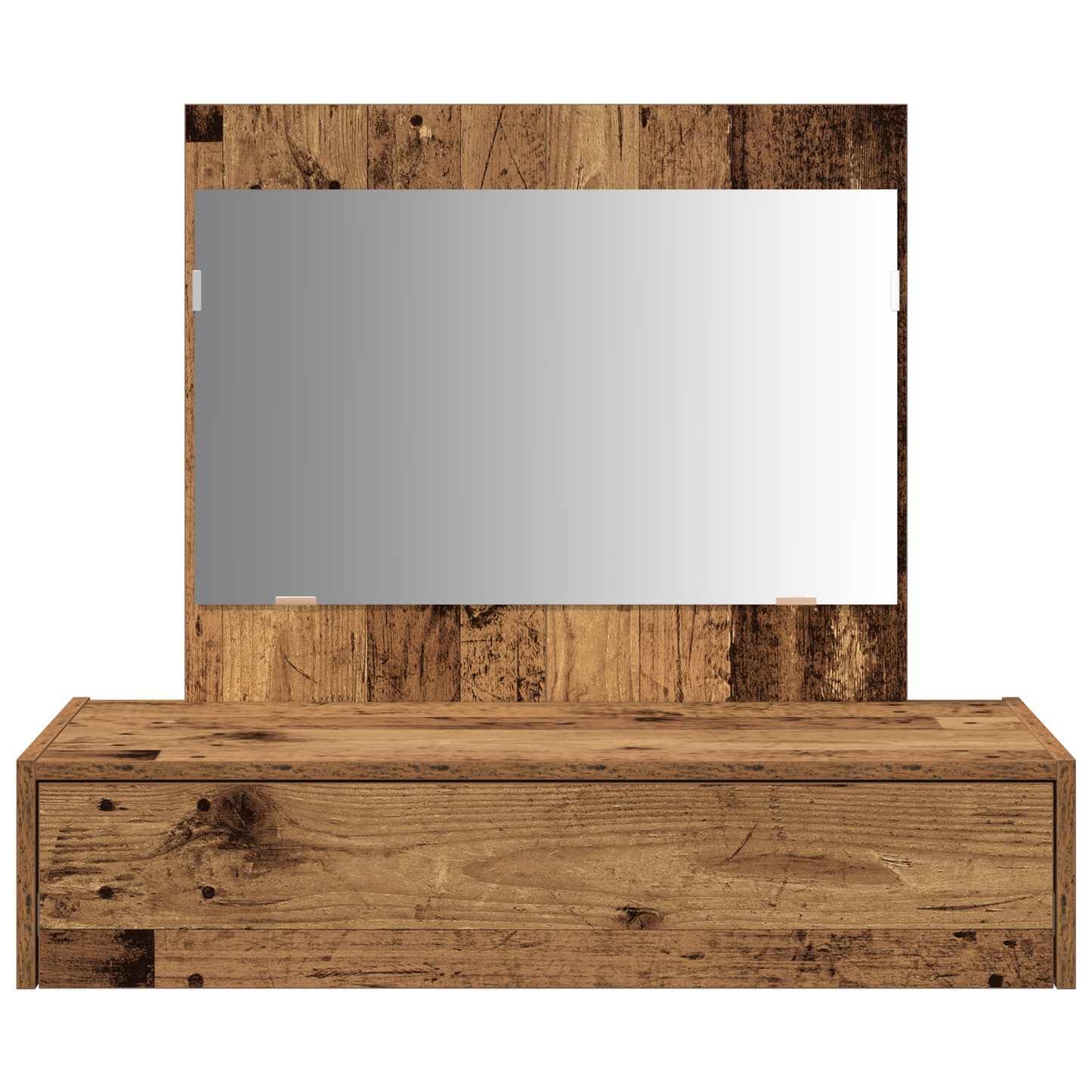 Klædeskab Med Skuffe Brun 83 X 40 X 70 Cm Konstrueret Træ