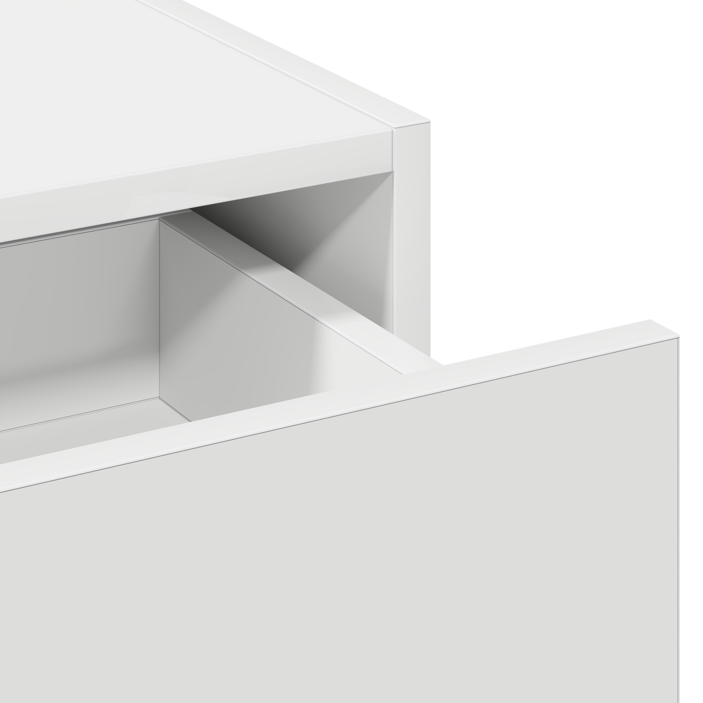 Klædeskab Med Skuffe Hvid 60 X 40 X 70 Cm Konstrueret Træ