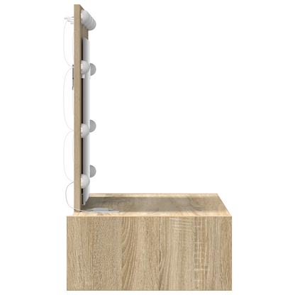 Klædeskab Med Skuffe Brun 60 X 40 X 70 Cm Konstrueret Træ