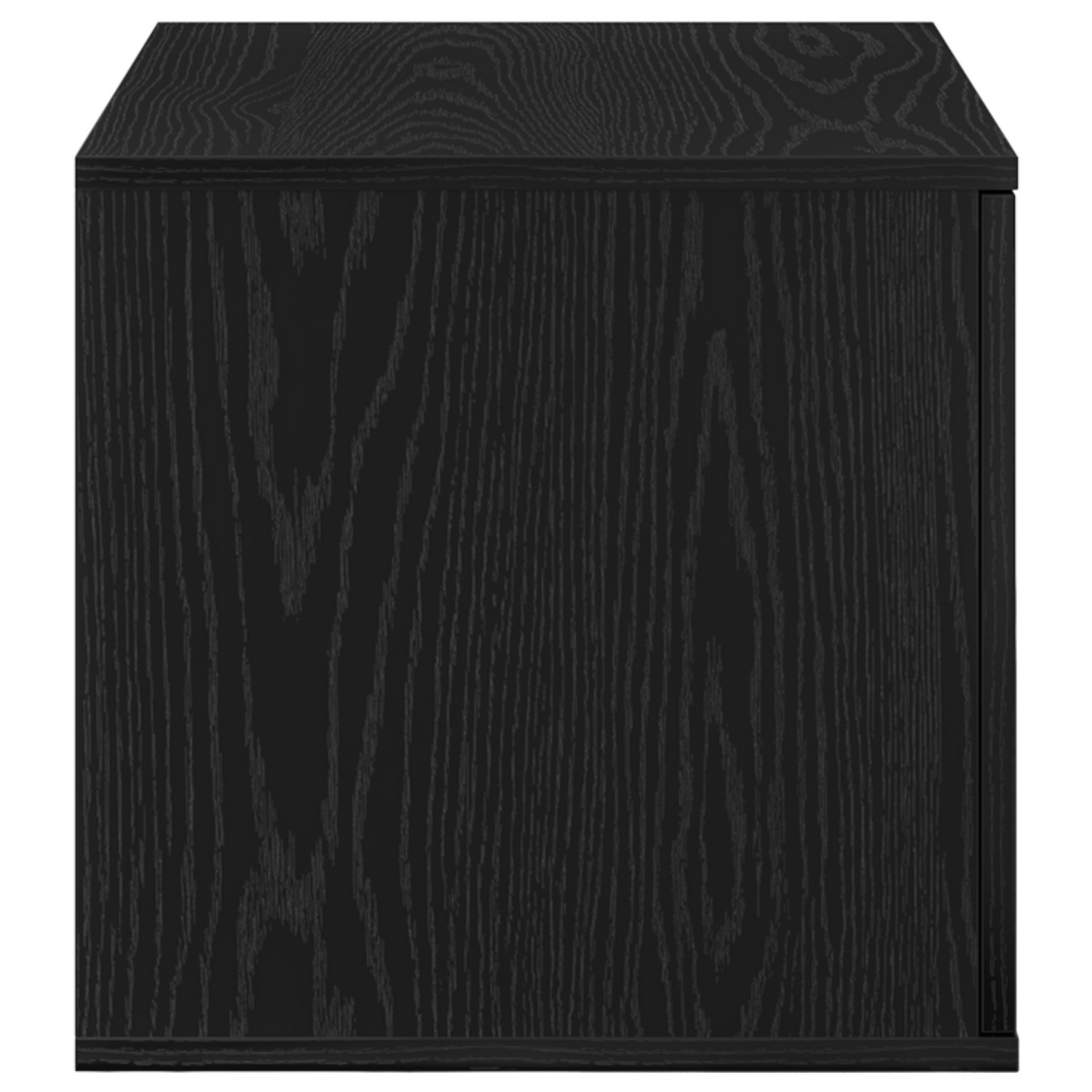 Opbevaringsskab Sort 118X41X40 Cm Lavet I Træ
