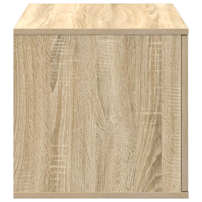 Opbevaringsskab I Sonoma Eg 118X41X40 Cm - Lavet Af Træ
