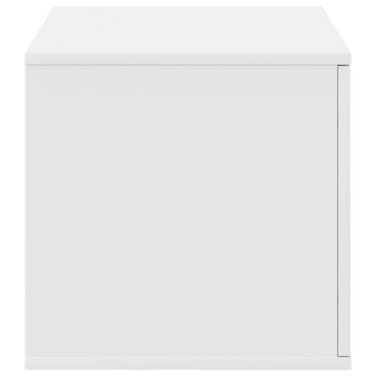 Opbevaringsskab Hvid 108X41X40 Cm Bølgeplade