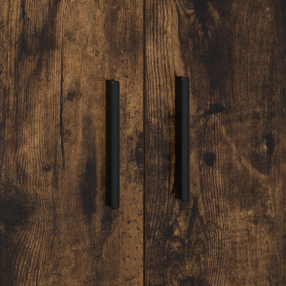 Opbevaringsskab Røget Eg 108X41X40 Cm Ingeniørtræ