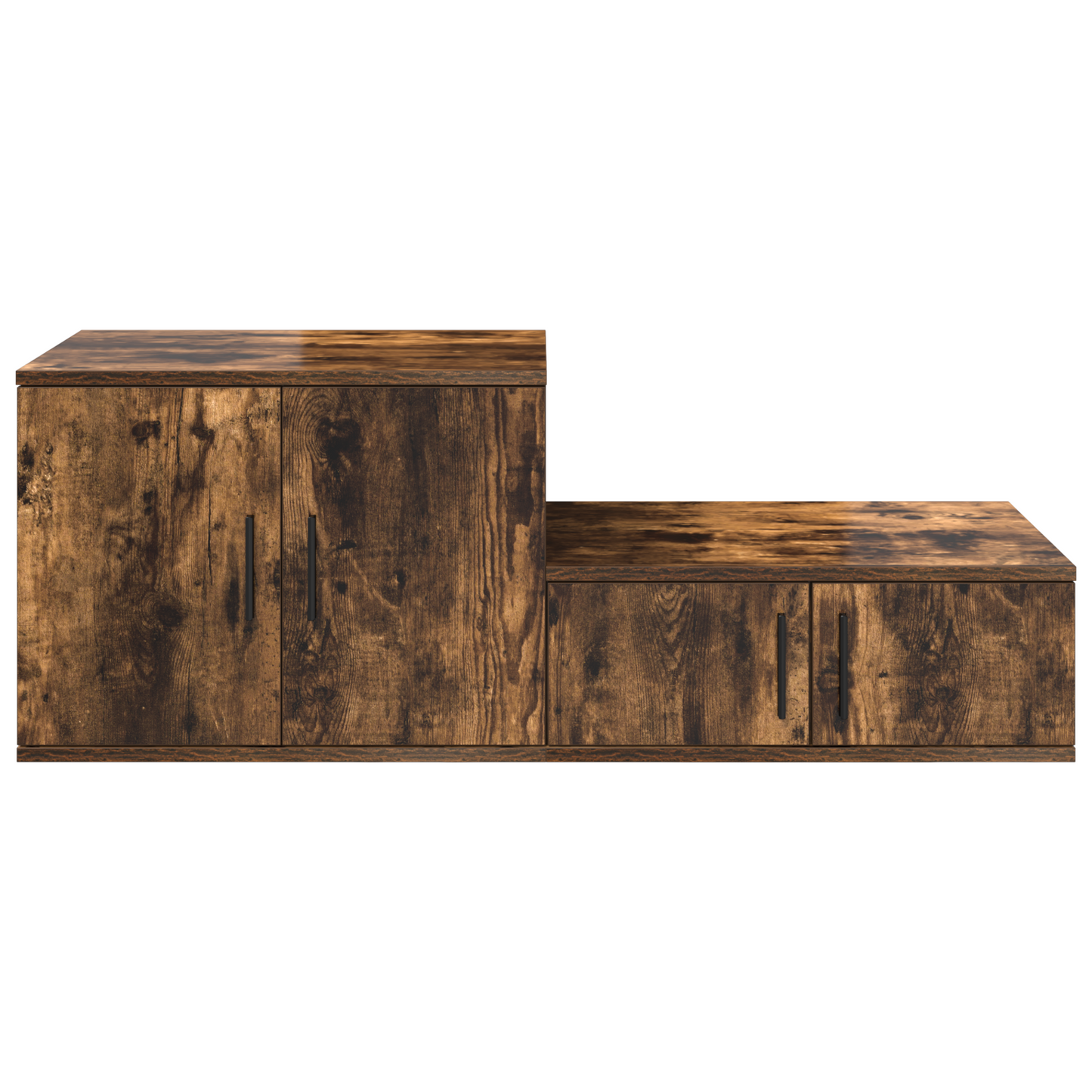 Opbevaringsskab Røget Eg 108X41X40 Cm Ingeniørtræ
