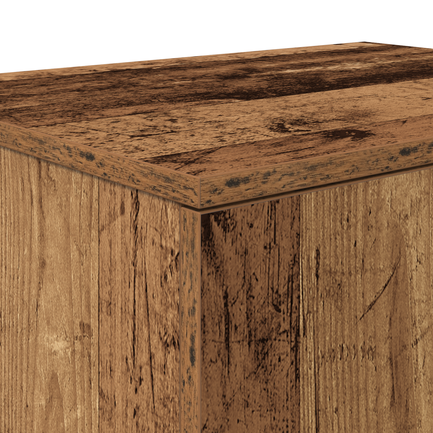 Opbevaringsskab Gammelt Træ 108X41X40 Cm Ingeniørtræ