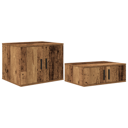 Opbevaringsskab Gammelt Træ 108X41X40 Cm Ingeniørtræ