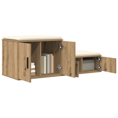 Opbevaringsskab Artisan Eg 108X41X40 Cm Lavet Af Konstrueret Træ