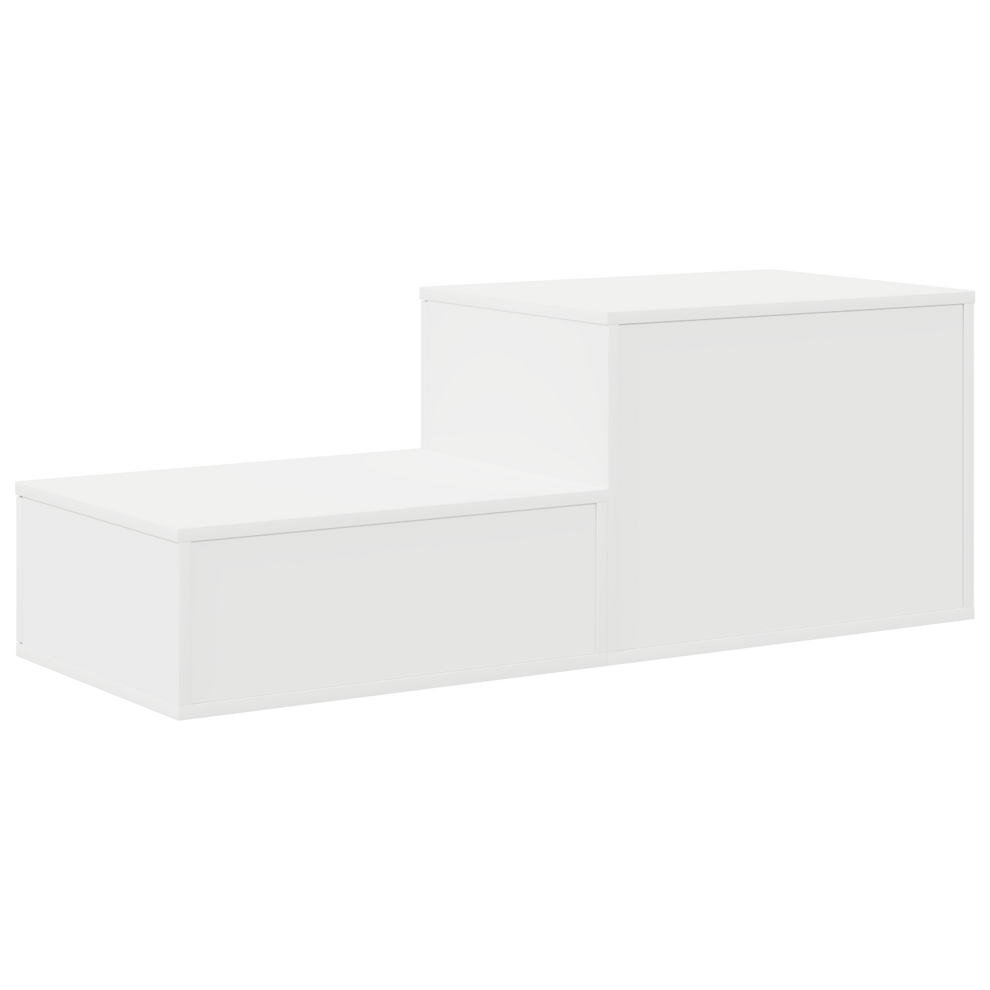 Opbevaringsskab Hvid 103X41X40 Cm Træ