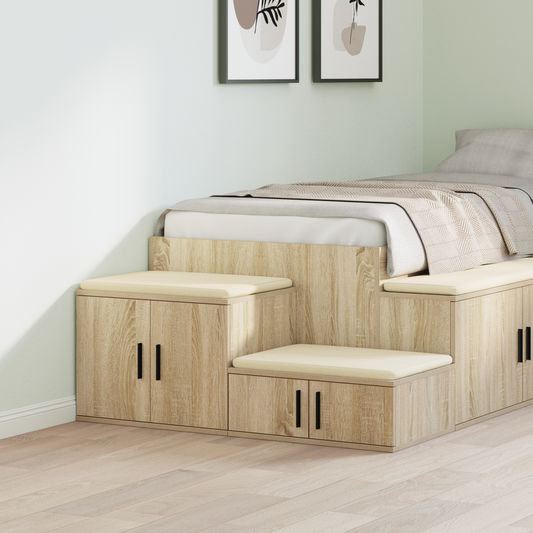 Opbevaringsskab I Sonoma Eg 103X41X40 Cm I Ingeniørtræ