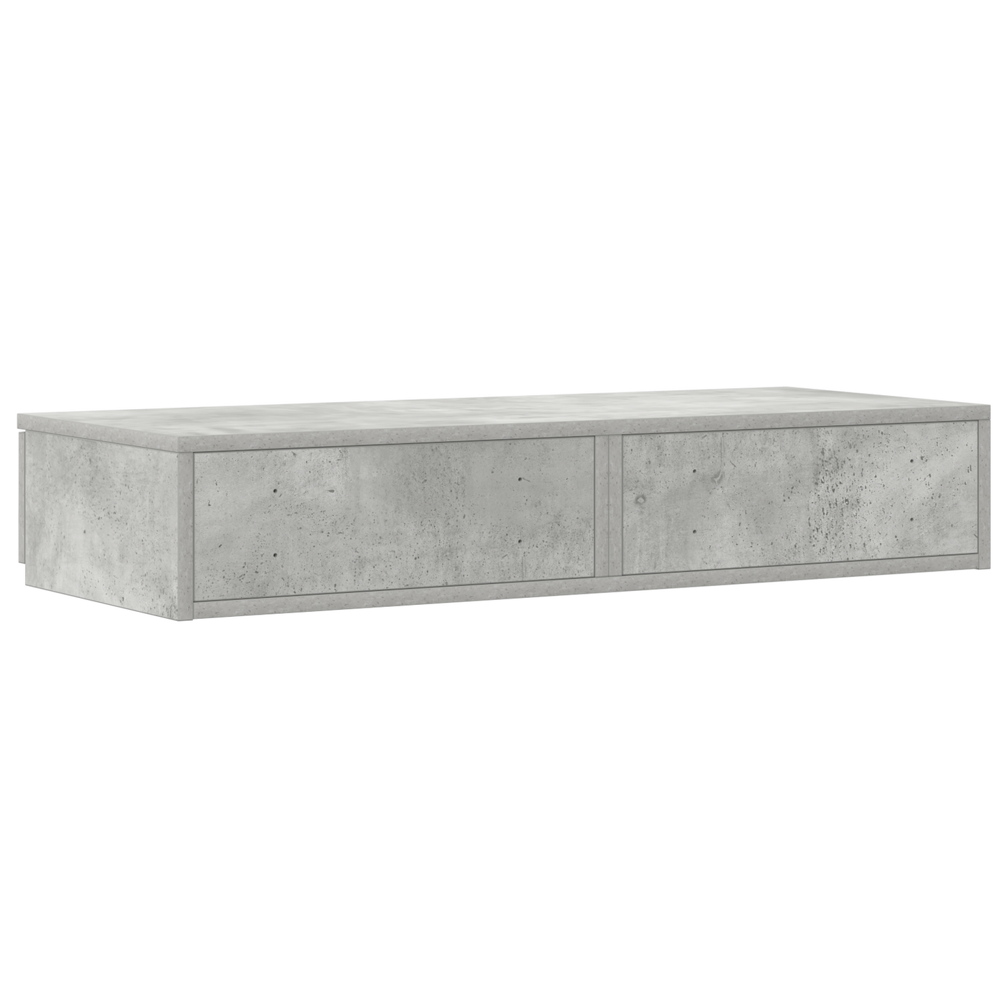 Sengekufferter Betongrå 100X36,5X16,5 Cm Træ