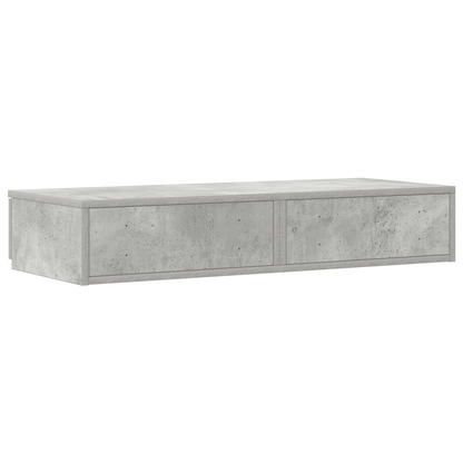 Sengekufferter Betongrå 100X36,5X16,5 Cm Træ