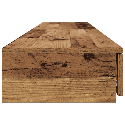 Sengeskuffer Gamle Træ 200X36,5X16,5 Cm Ingeniørt Træ