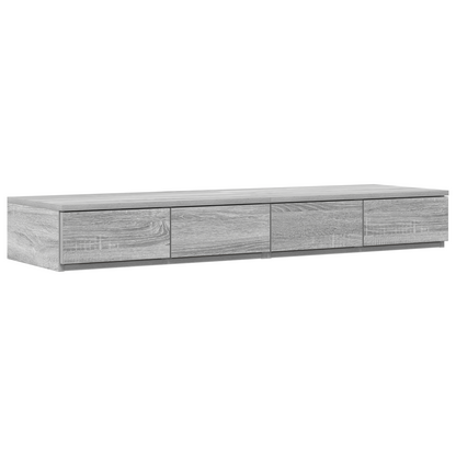Sengekufferter Grå Sonoma 120X36,5X16,5 Cm Konstrueret Træ