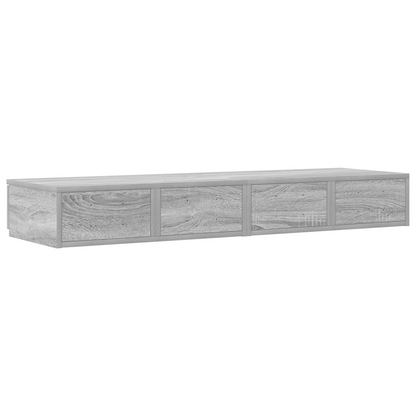 Sengekufferter Grå Sonoma 120X36,5X16,5 Cm Konstrueret Træ