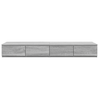 Sengekufferter Grå Sonoma 120X36,5X16,5 Cm Konstrueret Træ