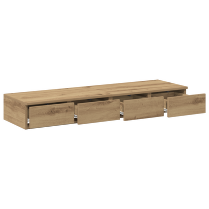 Sengeskuffer Artisan Eg 120X36,5X16,5 Cm Konstrueret Træ
