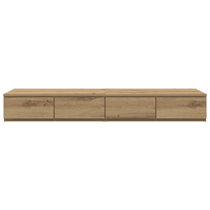 Sengeskuffer Artisan Eg 120X36,5X16,5 Cm Konstrueret Træ