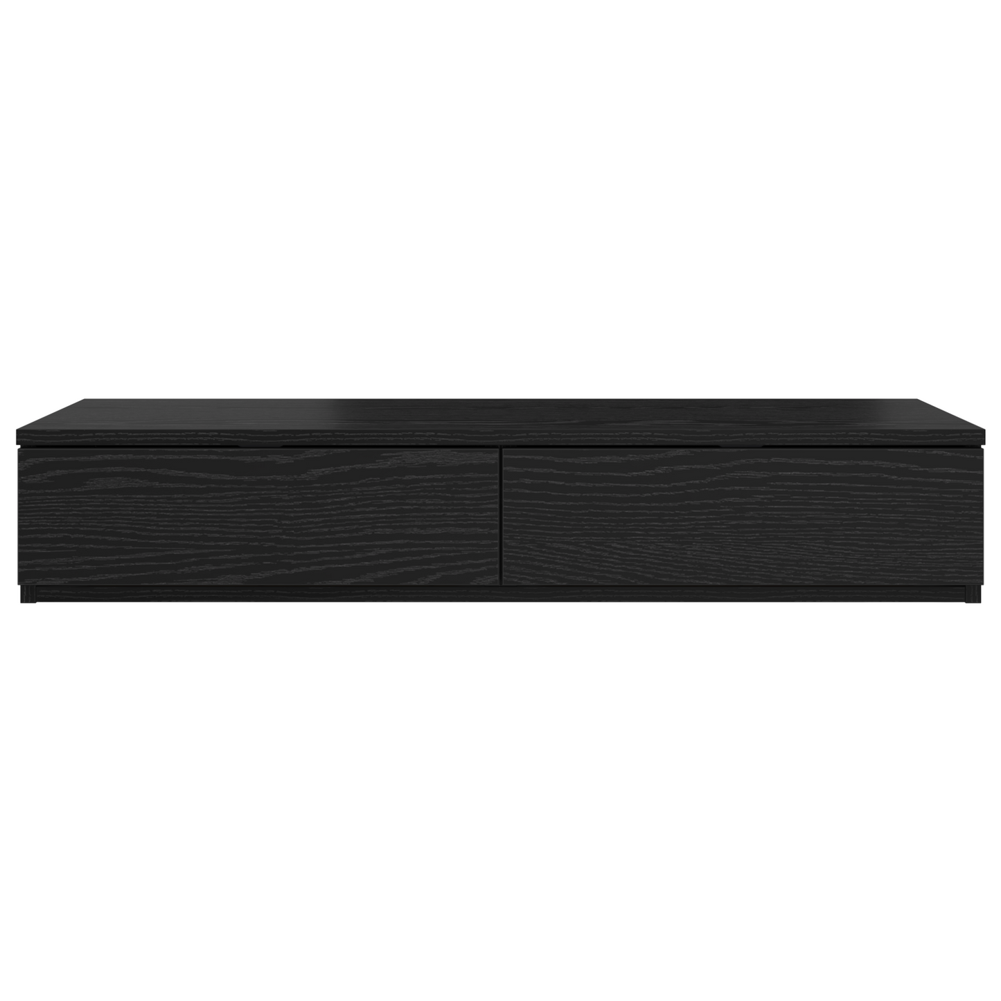 Sengeskuffer, Sort, 75X36,5X16,5 Cm, Lavet Af Træ