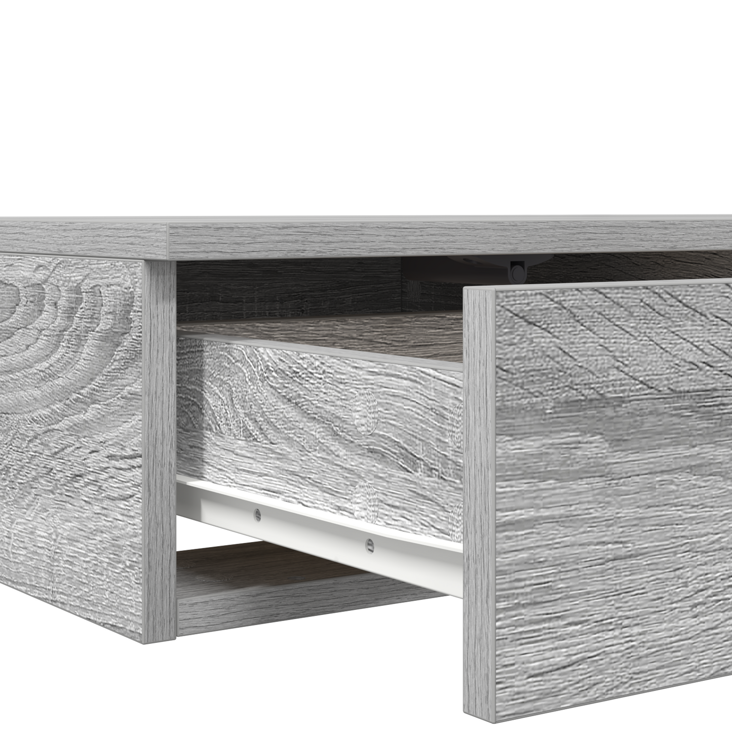 Sengekufferter Grå Sonoma 75X36,5X16,5 Cm I Konstrueret Træ