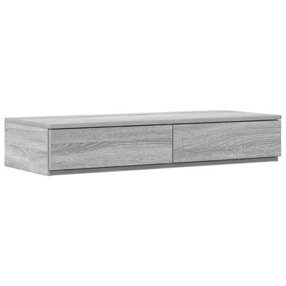 Sengekufferter Grå Sonoma 75X36,5X16,5 Cm I Konstrueret Træ