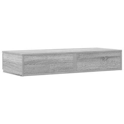 Sengekufferter Grå Sonoma 75X36,5X16,5 Cm I Konstrueret Træ