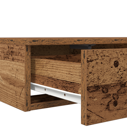 Sengeskuffer Gamle Træ 75X36,5X16,5 Cm Ingeniørtræ