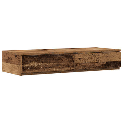 Sengeskuffer Gamle Træ 75X36,5X16,5 Cm Ingeniørtræ