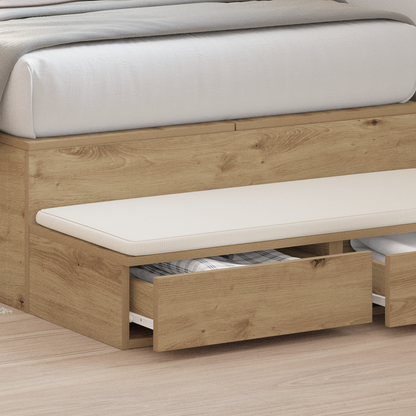 Bedskuffer Artisan Eg 75X36,5X16,5 Cm Ingeniørtræ