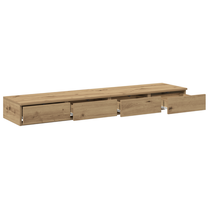 Sengeskuffer Artisan Eg 160X36,5X16,5 Cm Konstrueret Træ