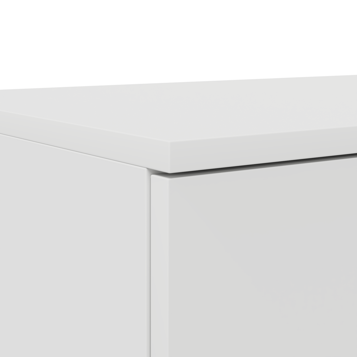 Sengekufferter Hvid 135X36,5X16,5 Cm Lavet Af Trækomposit