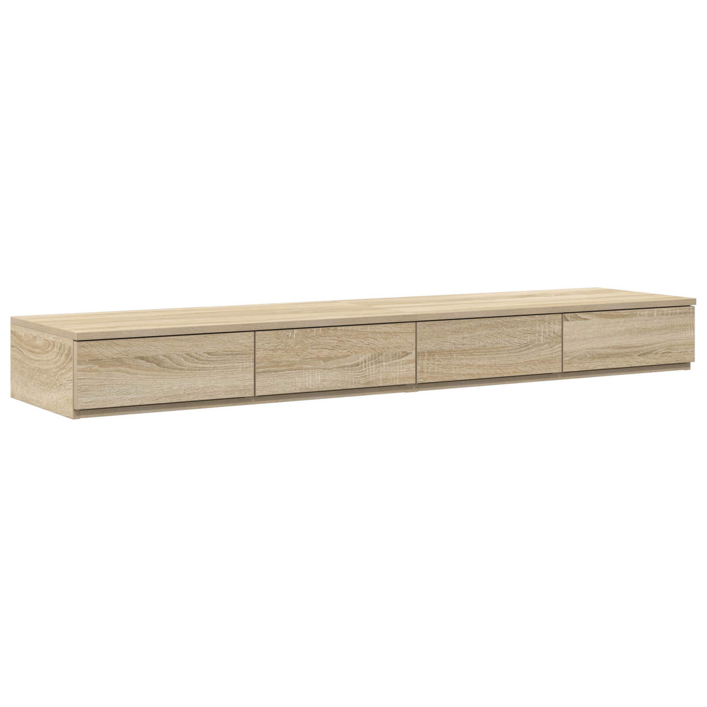 Skuffe Til Seng I Sonoma Eg 135X36,5X16,5 Cm Constructed Træ
