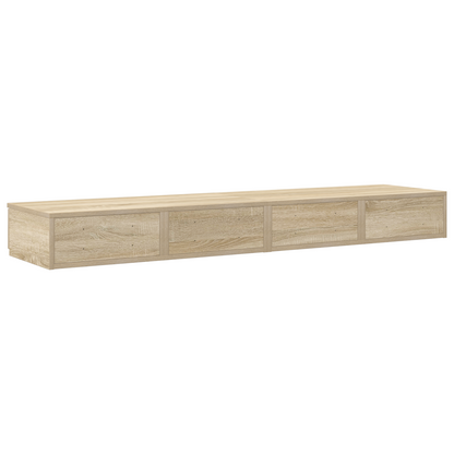 Skuffe Til Seng I Sonoma Eg 135X36,5X16,5 Cm Constructed Træ
