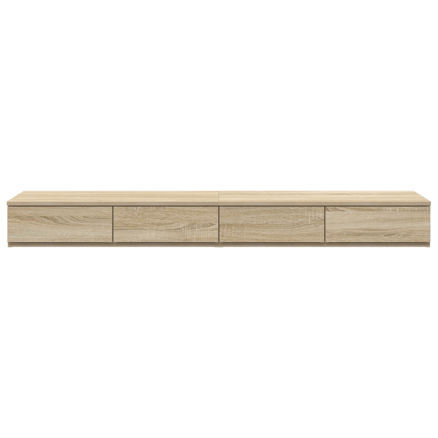 Skuffe Til Seng I Sonoma Eg 135X36,5X16,5 Cm Constructed Træ