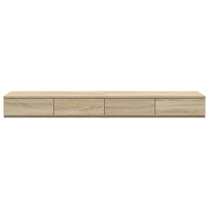 Skuffe Til Seng I Sonoma Eg 135X36,5X16,5 Cm Constructed Træ